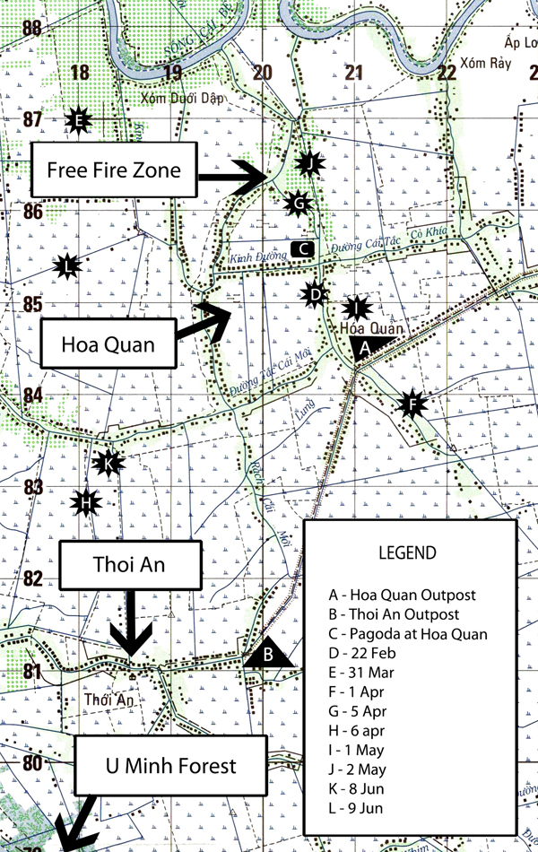 Hoa Quan Map